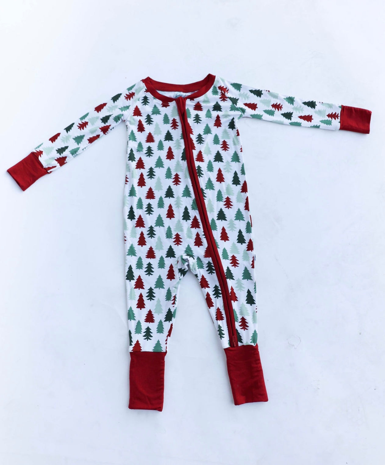 Holiday Trees Christmas Convertible Footies